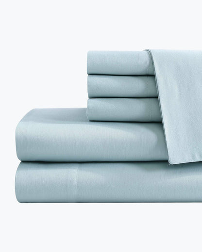 Tommy Bahama | Solid Sateen 6-Piece King Sheet Set / Blue