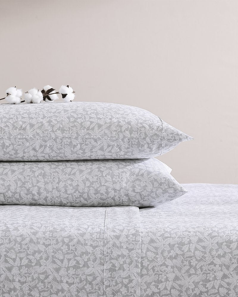 Tommy Bahama | Koya Bay 4-Piece Queen Sheet Set / Grey