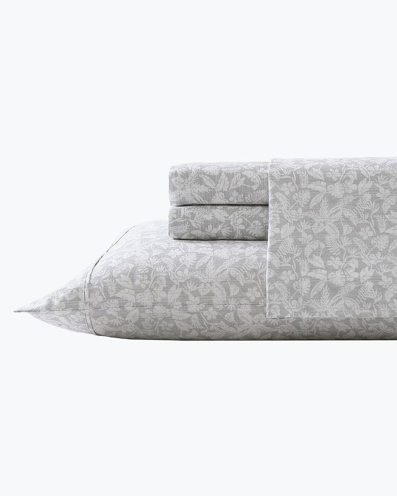 Tommy Bahama | Koya Bay 4-Piece Queen Sheet Set / Grey