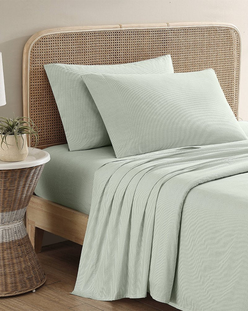 Tommy Bahama | Island Cays Queen Sheet Set / Spring Green