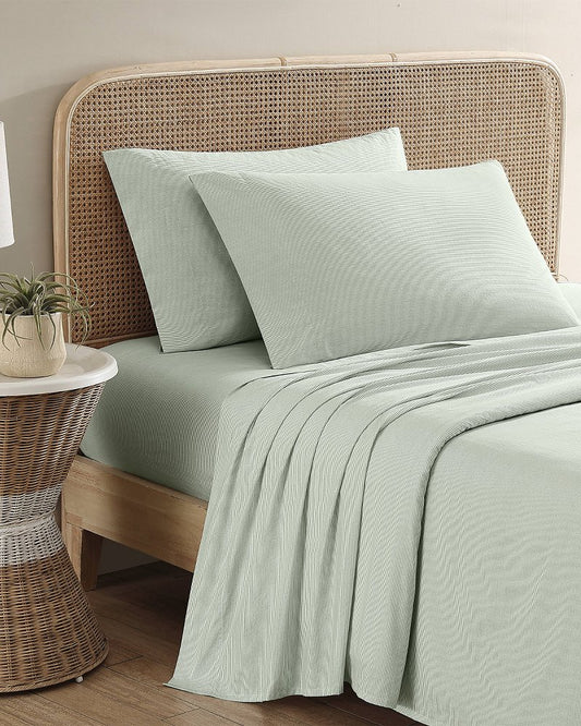 Tommy Bahama | Island Cays Queen Sheet Set / Spring Green