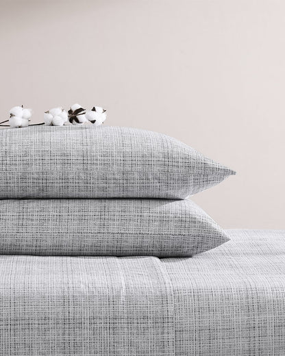 Tommy Bahama | Raffia Linen King Sheet Set / Grey