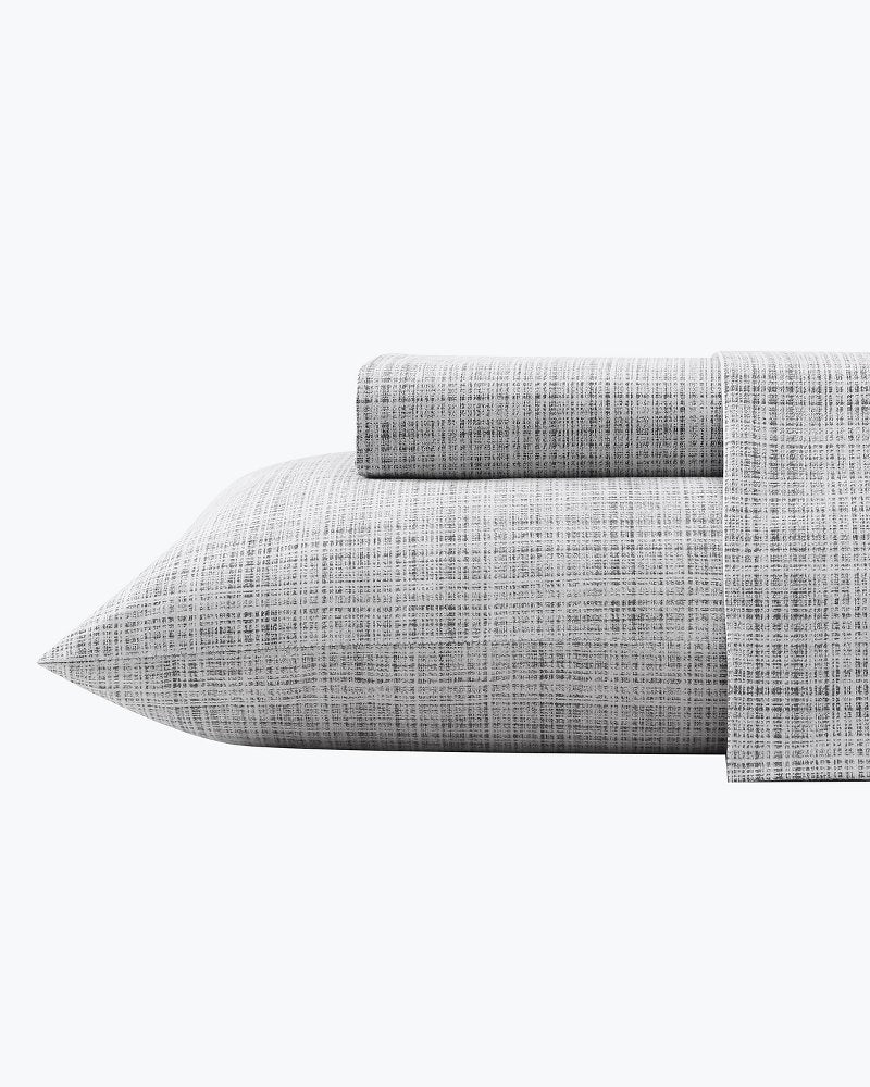 Tommy Bahama | Raffia Linen King Sheet Set / Grey