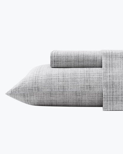 Tommy Bahama | Raffia Linen King Sheet Set / Grey