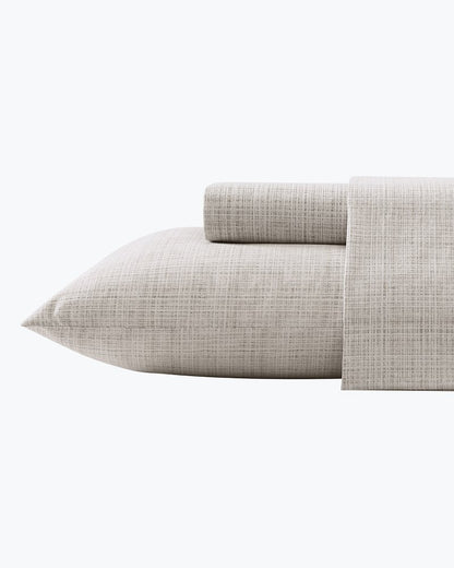 Tommy Bahama | Raffia Linen Queen Sheet Set / Khaki