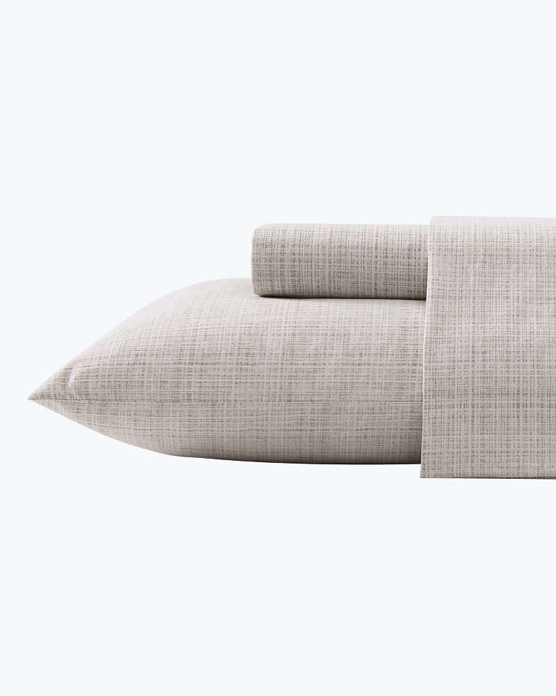 Tommy Bahama | Raffia Linen King Sheet Set / Khaki