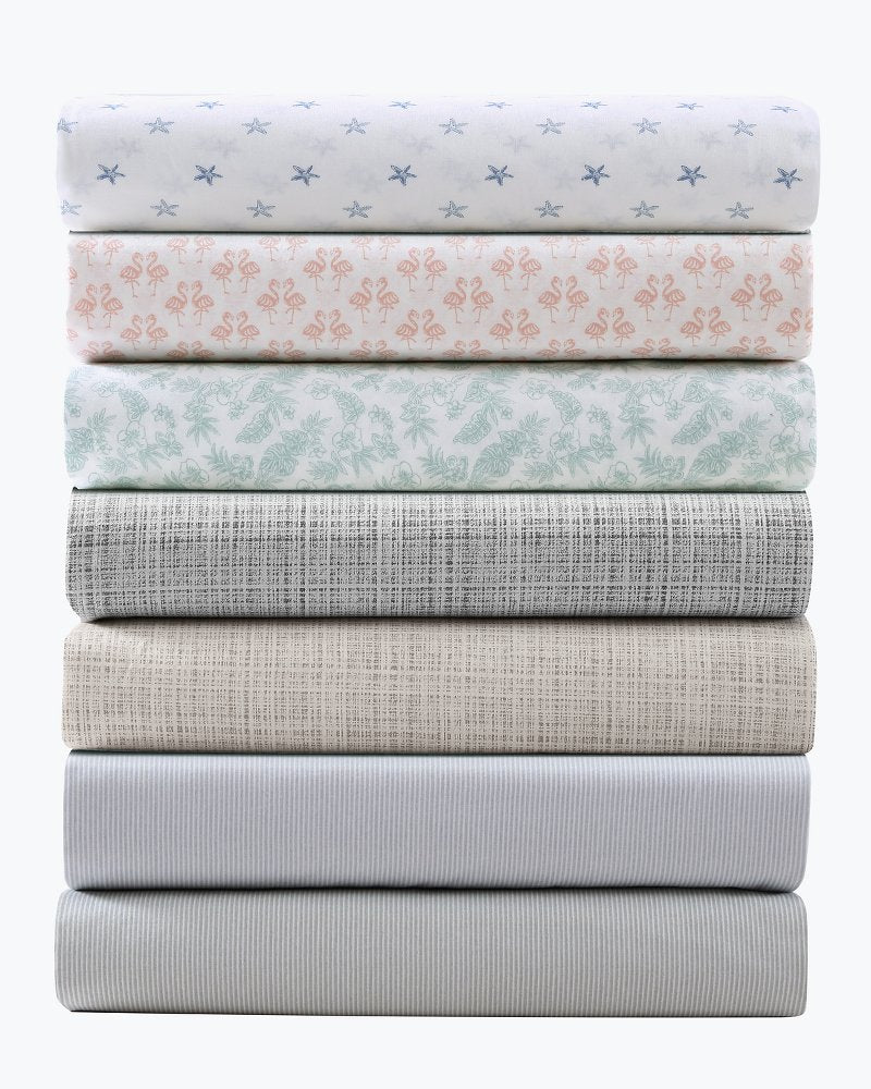 Tommy Bahama | Raffia Linen King Sheet Set / Khaki
