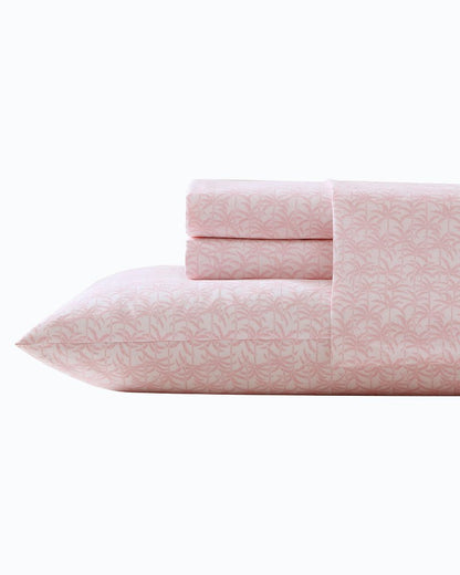 Tommy Bahama | Lovely Palms 4-Piece King Sheet Set / Pink