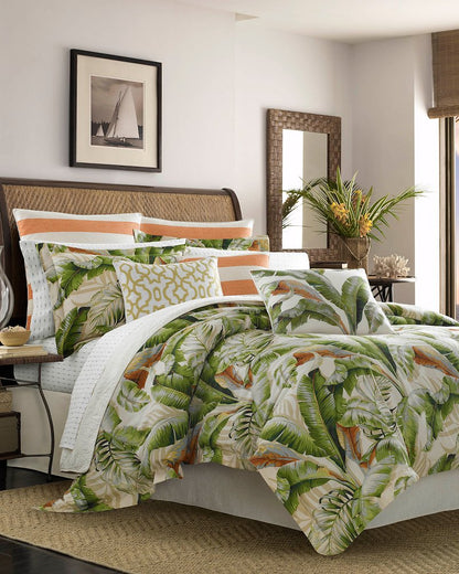 Tommy Bahama | Palmiers King Comforter Set / Green