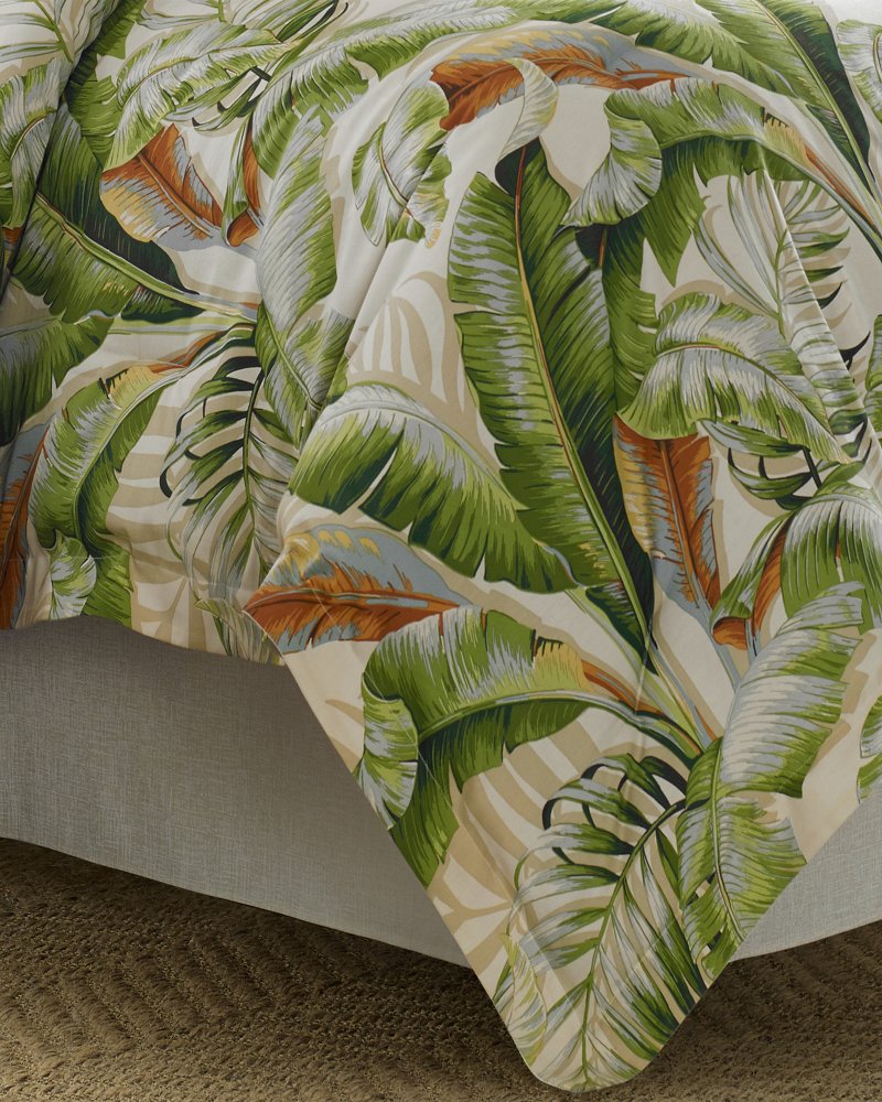 Tommy Bahama | Palmiers King Comforter Set / Green