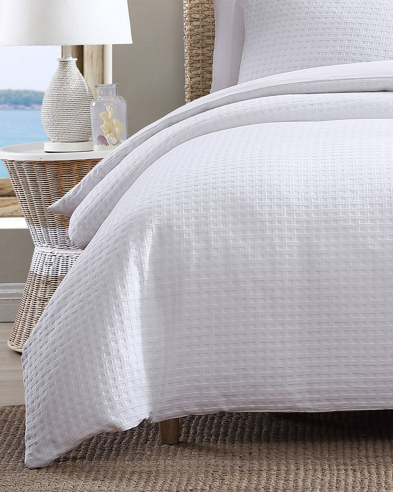 Tommy Bahama | 3-Piece King Comforter Bedding Set / White