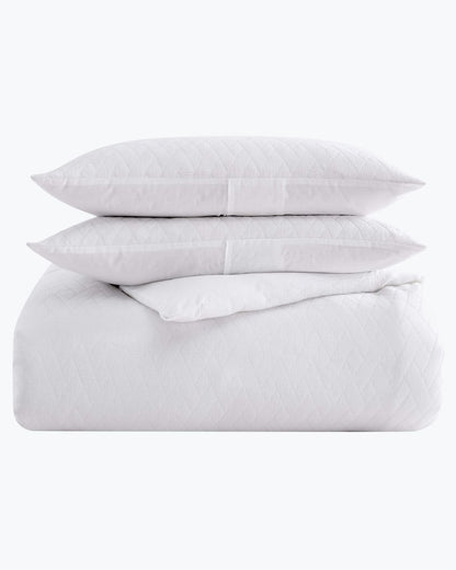 Tommy Bahama | Wicker Woven 3-Piece King Comforter Set / White