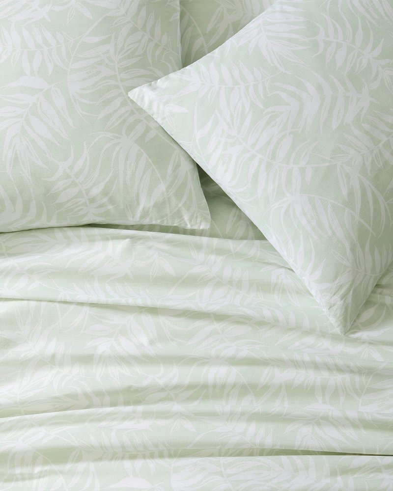 Tommy Bahama | Art of Palms 3-Piece Full/Queen Comforter Set / Green