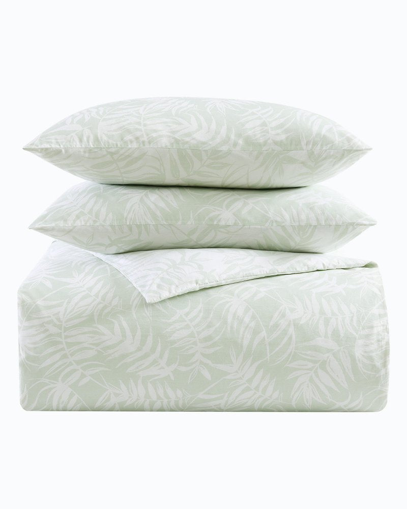 Tommy Bahama | Art of Palms 3-Piece Full/Queen Comforter Set / Green