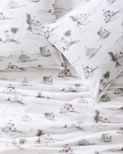 Tommy Bahama | Beach Club 3-Piece Full/Queen Comforter Set / Grey