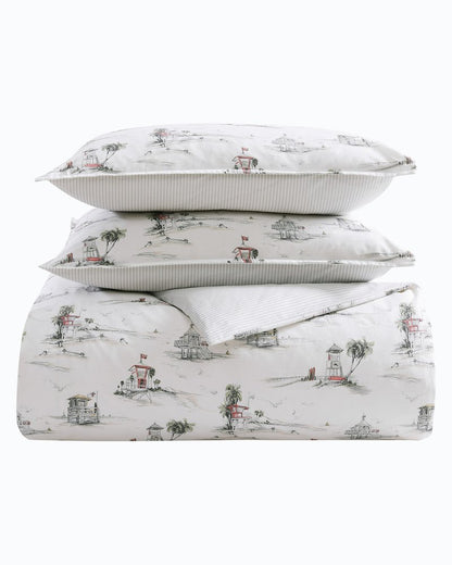 Tommy Bahama | Beach Club 3-Piece King Comforter Set / Grey