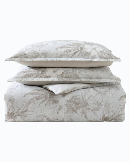 Tommy Bahama | Beachway Blooms 3-Piece King Comforter Set / Grey
