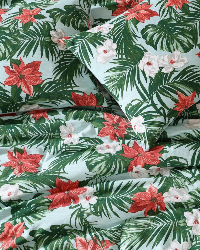 Tommy Bahama | Festive Palms Reversible Full/Queen 3-Piece Comforter Set / Multicolor