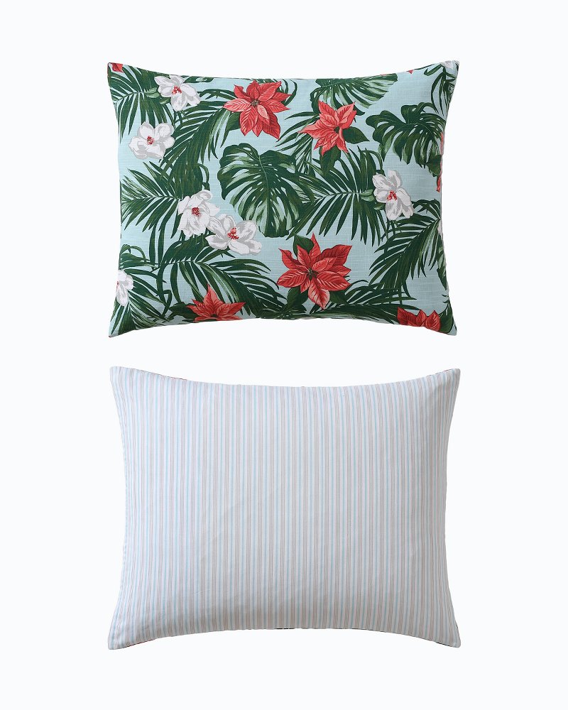 Tommy Bahama | Festive Palms Reversible King 3-Piece Comforter Set / Multicolor