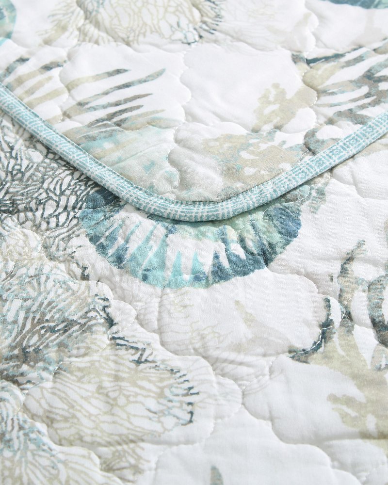 Tommy Bahama | Freeport 3-Piece Full/Queen Quilt Set / Blue