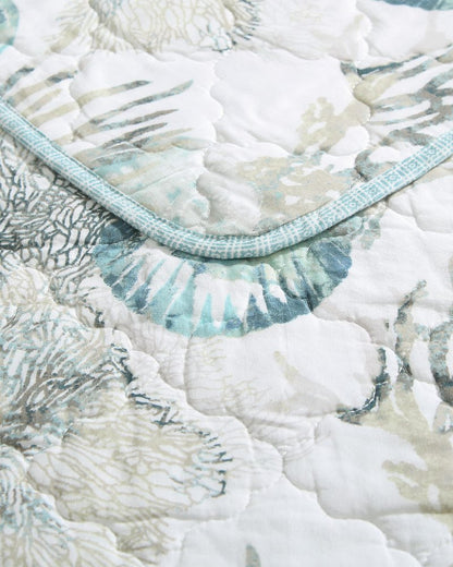 Tommy Bahama | Freeport 3-Piece Full/Queen Quilt Set / Blue