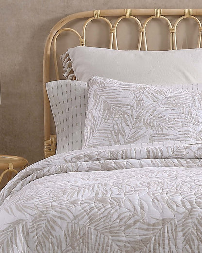 Tommy Bahama | Palmday 2-Piece Twin Quilt Set / Brown