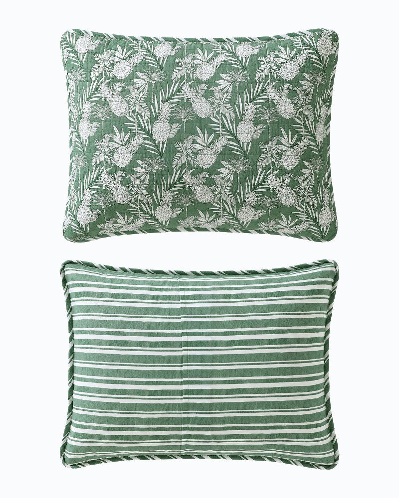 Tommy Bahama | Pineapple Venture 3-Piece King Quilt Set / Green
