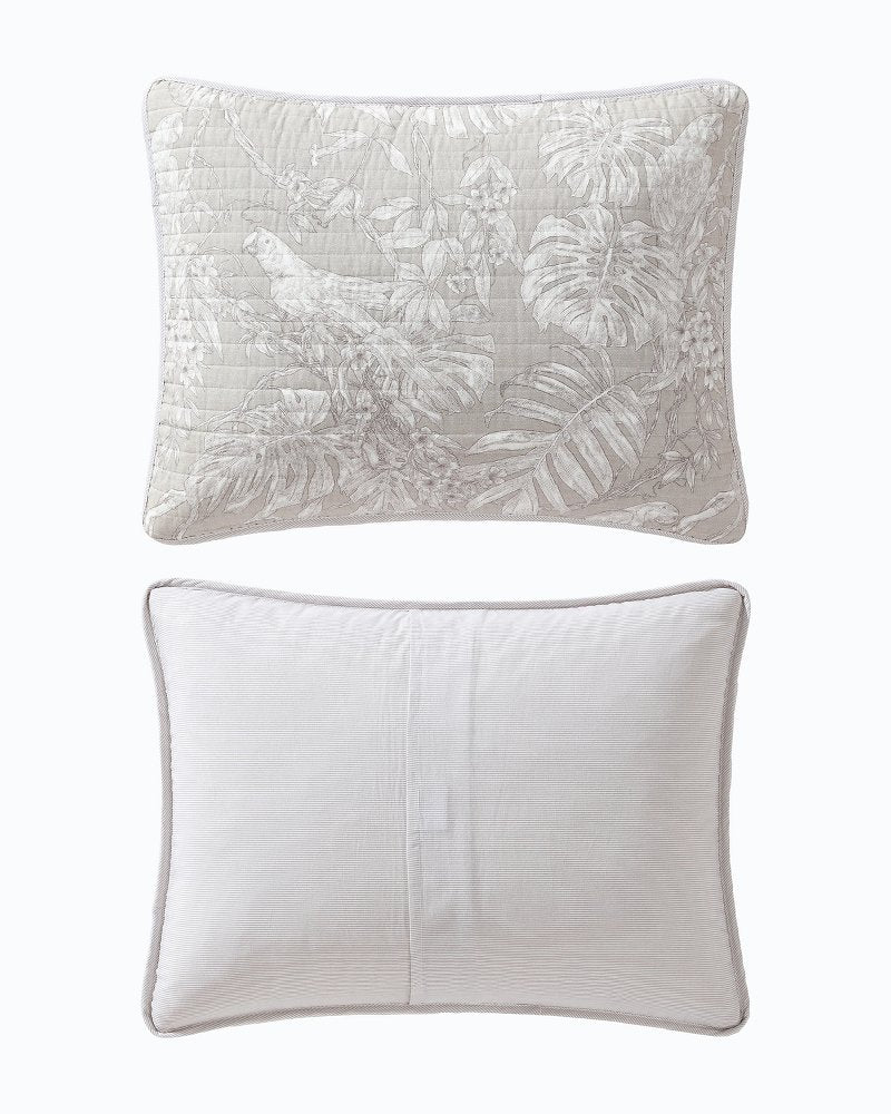 Tommy Bahama | Jungle Toile Reversible 3-Piece King Quilt Set / Beige