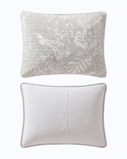 Tommy Bahama | Jungle Toile Reversible 3-Piece King Quilt Set / Beige