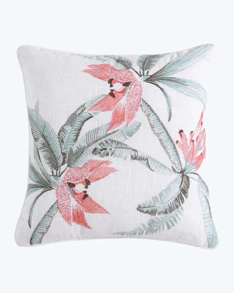 Tommy Bahama | Acapulco Palms Embroidered Pillow / Green