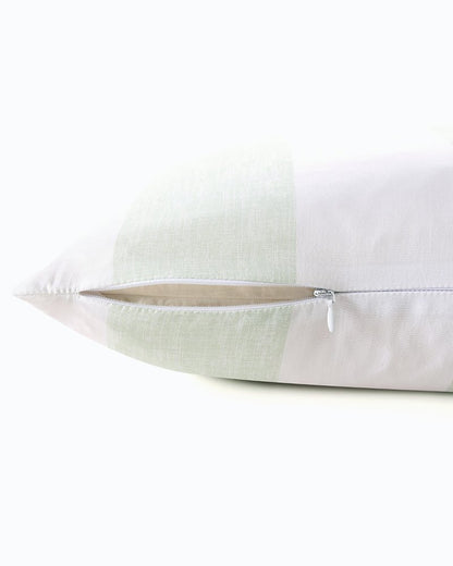 Tommy Bahama | Awning Stripe Green Decorative Pillow / Green