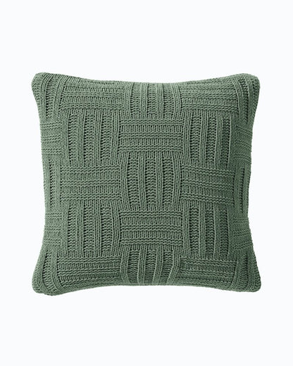 Tommy Bahama | Chain Basket Decorative Pillow / Green