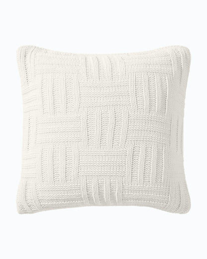 Tommy Bahama | Chain Basket Decorative Pillow / White Sands