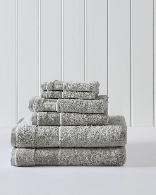 Tommy Bahama | Island Retreat 6-Piece Bath Towel Set / Grey