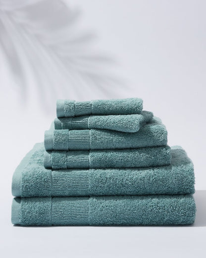 Tommy Bahama | Island Retreat 6-Piece Bath Towel Set / Dark Blue Lagoon