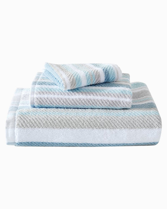 Tommy Bahama | Ocean Bay 3-Piece Towel Set / Blue/Grey