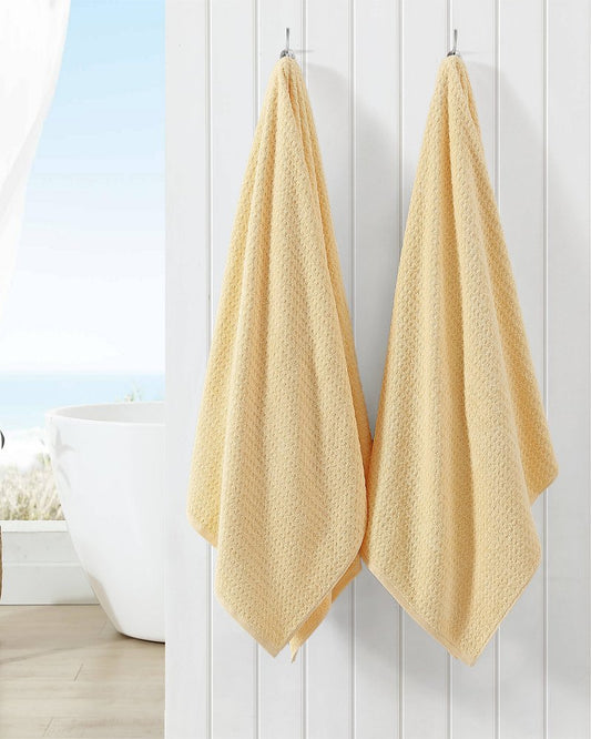 Tommy Bahama | Northern Pacific 2-Piece Bath Towel Set / Yellow