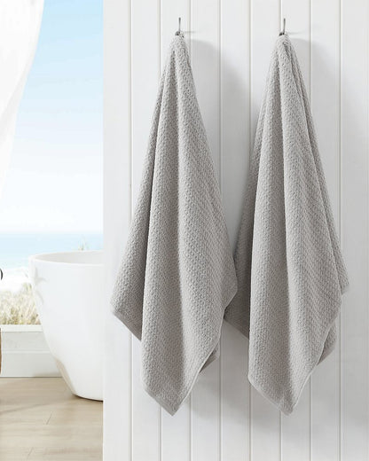 Tommy Bahama | Northern Pacific 2-Piece Bath Towel Set / Grey