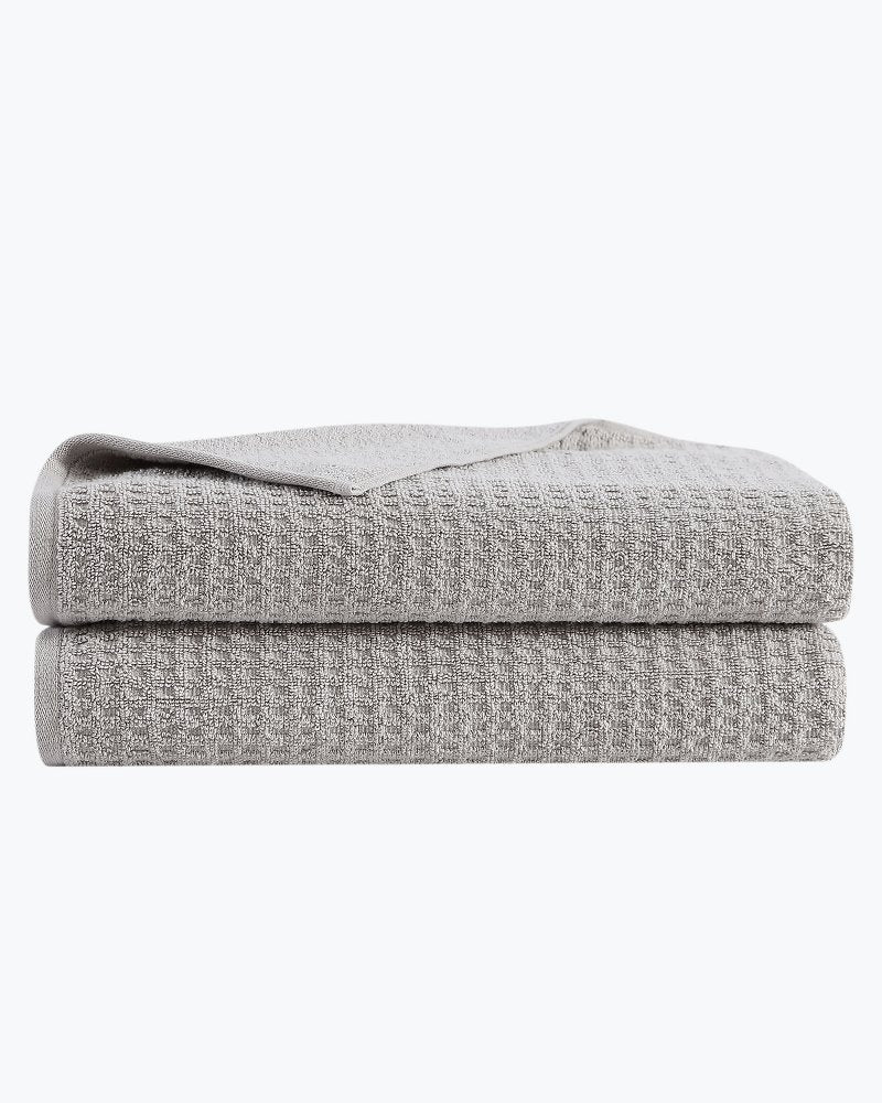 Tommy Bahama | Northern Pacific 2-Piece Bath Towel Set / Grey