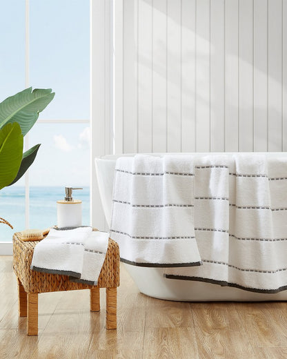 Tommy Bahama | Ridley Grey 3-Piece Towel Set / Grey