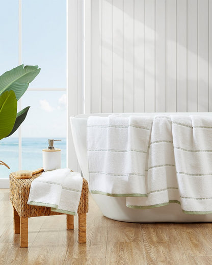 Tommy Bahama | Ridley Green 3-Piece Towel Set / Green