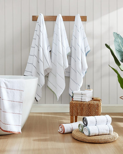 Tommy Bahama | Ridley Blue 3-Piece Towel Set / Steel Blue