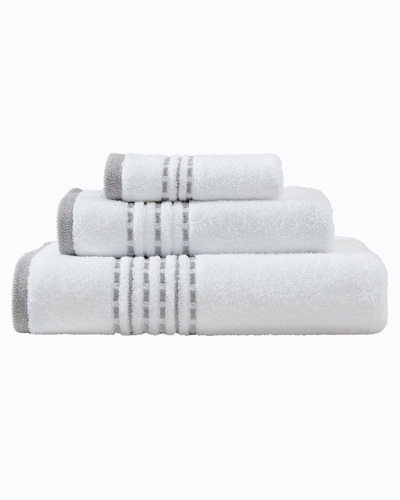 Tommy Bahama | Cliff Side Grey 3-Piece Towel Set / Grey