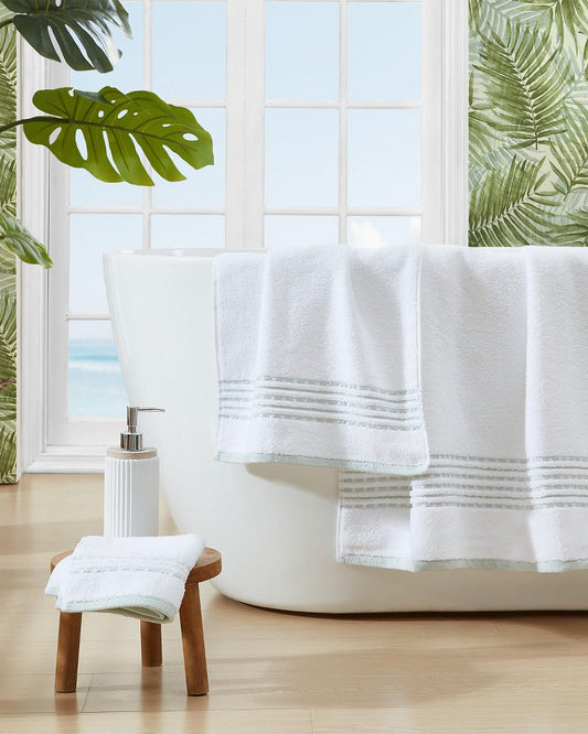 Tommy Bahama | Cliff Side Green 3-Piece Towel Set / Sage