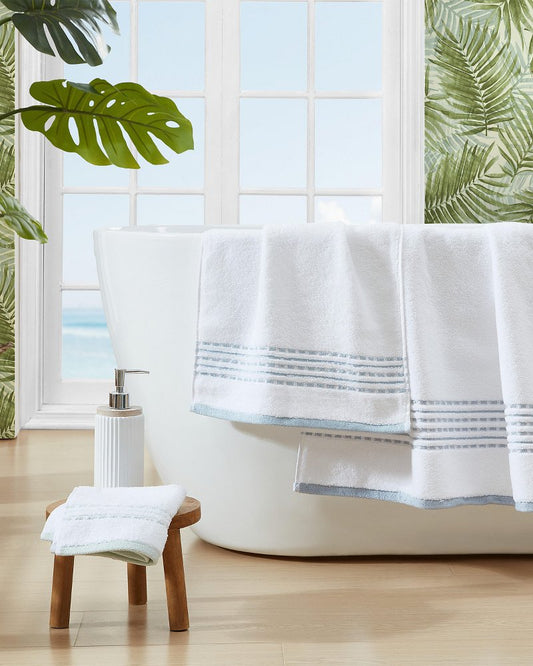 Tommy Bahama | Cliff Side Blue 3-Piece Towel Set / Blue