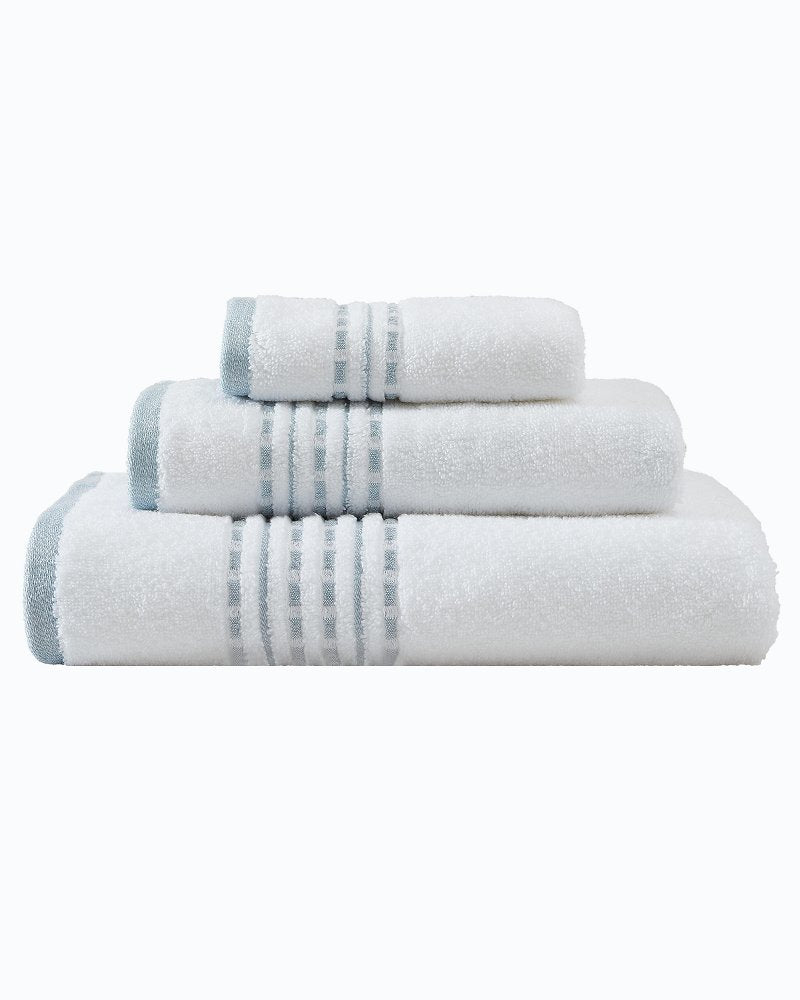 Tommy Bahama | Cliff Side Blue 3-Piece Towel Set / Blue