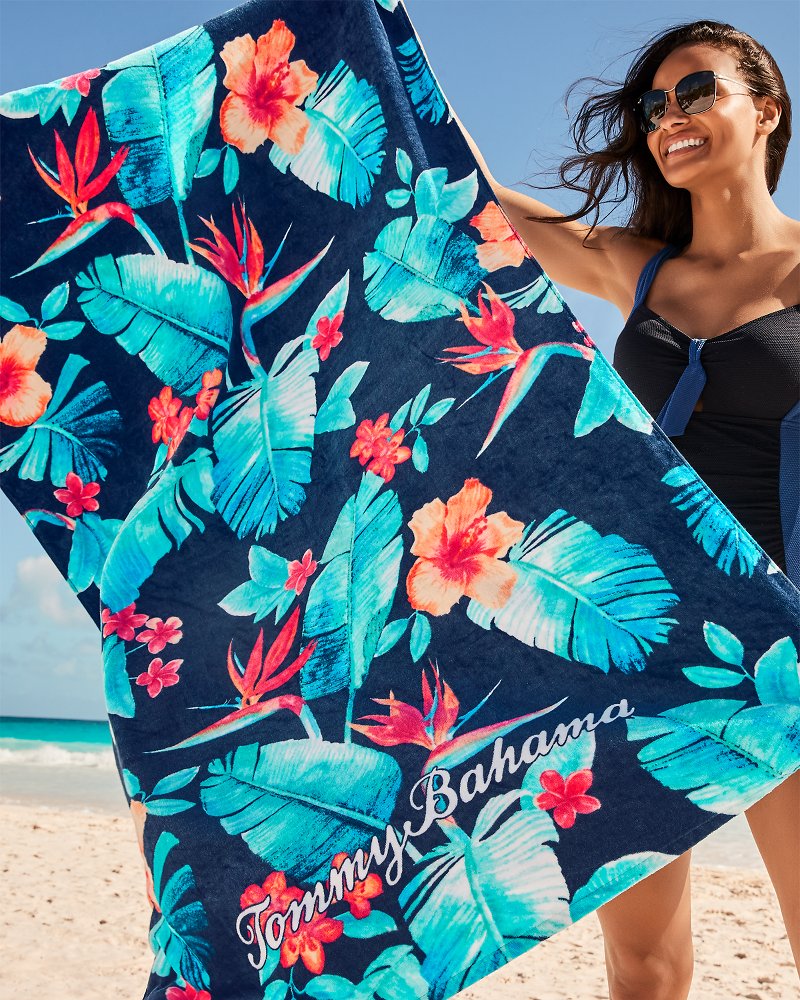 Tommy Bahama | Palms Grove & Blue Muse Beach Towels — Set of 2 / Multicolor