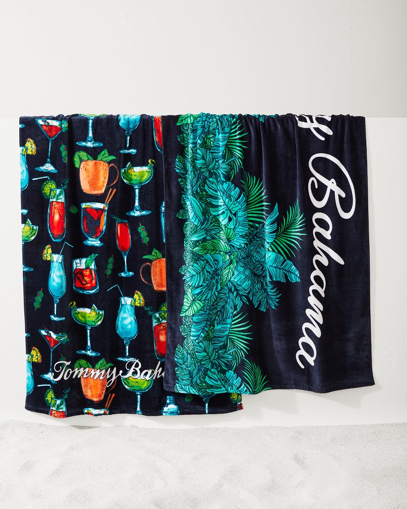 Tommy Bahama | All Nighter & Baja Who Can Toucan Beach Towels — Set of 2 / Multicolor