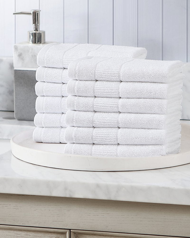 Tommy Bahama | Island Retreat 12-Piece Wash Towel Set / White