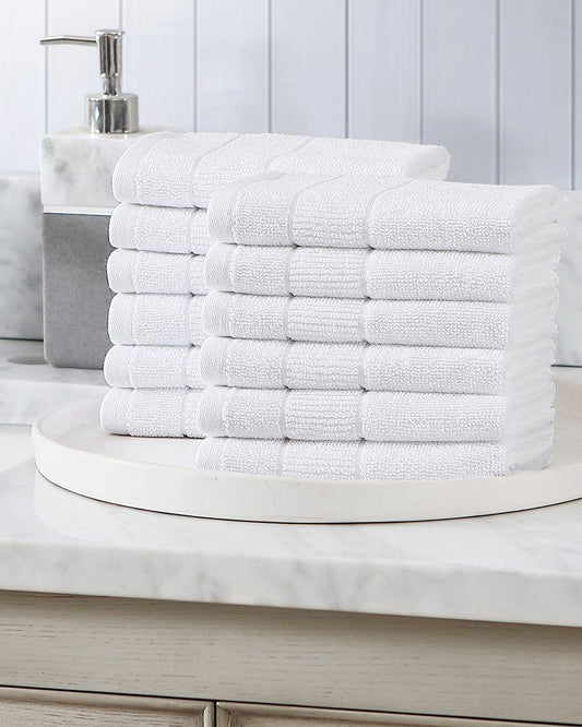 Tommy Bahama | Island Retreat 12-Piece Wash Towel Set / White